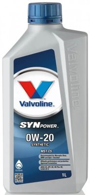 Valvoline SynPower MST C5 0W-20 1 l