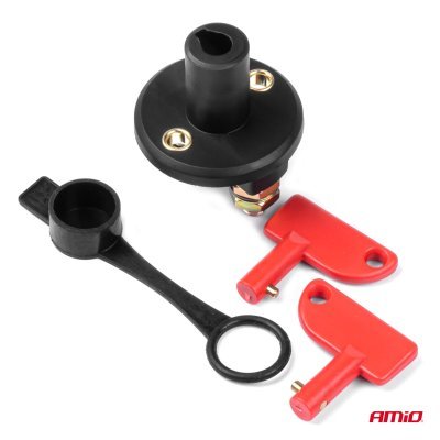 AMiO - Hlavný vypínač autobatérie hebel 12/24V