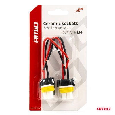 AMiO - Keramické pätice 2 ks HB4 9006 AMIO
