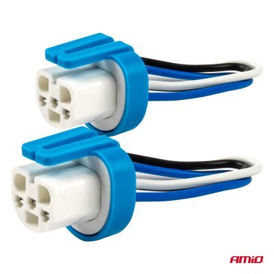 AMiO - Keramické pätice 2 ks HB1/HB5 9004/9007 AMIO
