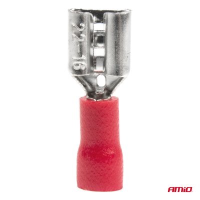 AMiO - Elektrické konektory – samice (násuvka) 7.4mm 0.5-1.5mm2 10A 10 ks
