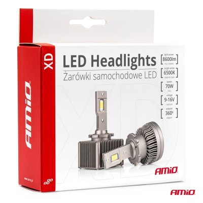 AMiO - LED žiarovky hlavného svietenia D5S XD Series