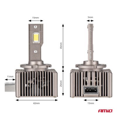 AMiO - LED žiarovky hlavného svietenia D1S/D1R XD Series