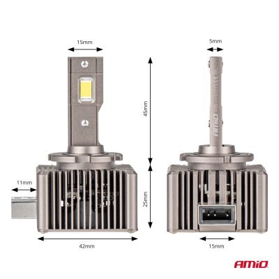 AMiO - LED žiarovky hlavného svietenia D8S XD Series