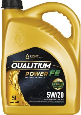 QUALITIUM - motorový olej POWER FE 5W20 5L