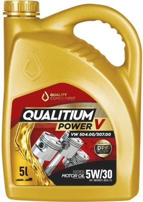QUALITIUM - motorový olej POWER V C3 5W30 5L