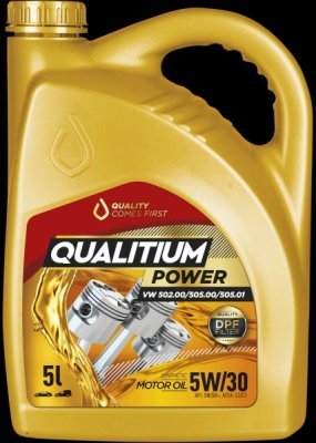 QUALITIUM - motorový olej POWER P 5W30 5L