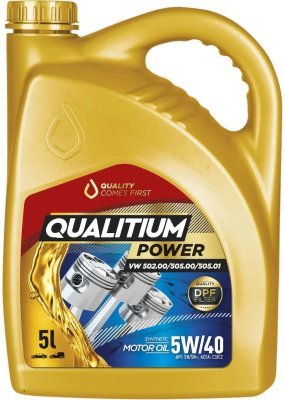 QUALITIUM - motorový olej POWER 5W40 5L