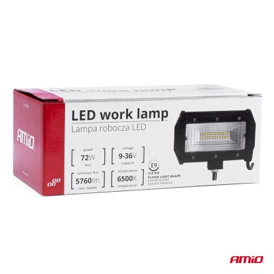 AMiO - Pracovné LED svetlo AWL35 24 LED FLOOD 9-36V