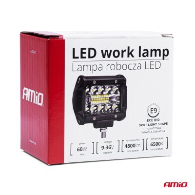 AMiO - Pracovné LED svetlo AWL36 20 LED SPOT 9-36V