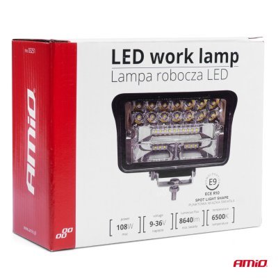 AMiO - Pracovné LED svetlo AWL40 36 LED SPOT 9-36V