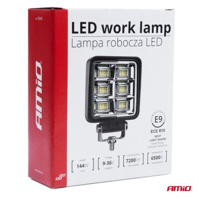 AMiO - Pracovné LED svetlo AWL37 48 LED SPOT 9-36V