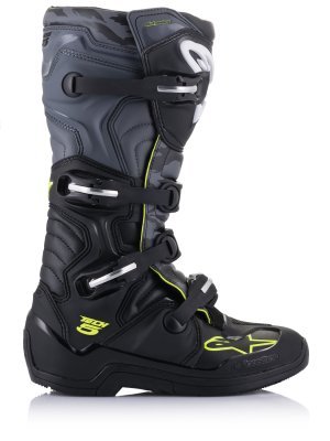 ALPINESTARS - Topánky TECH 5, (čierna/šedá/žltá fluo, veľ. 47)