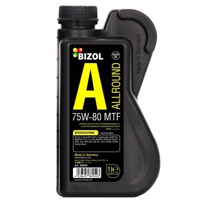 BIZOL - prevodový olej ALLROUND GEAR MTF 75W80 1L