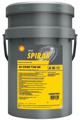 Shell - Prevodový olej Spirax S6 GXME 75W80 20L