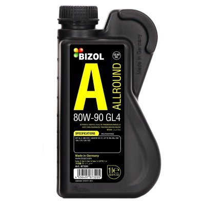 BIZOL - prevodový olej ALLROUND GEAR GL-4 80W90 1L