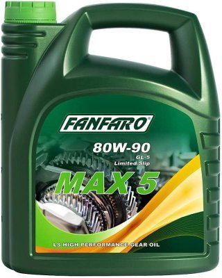 FANFARO - prevodový olej MAX 5 80W90 4L