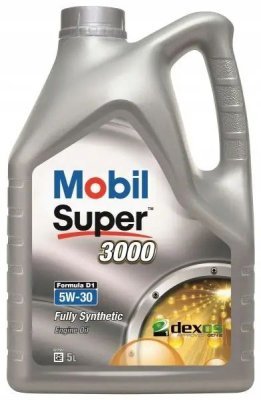 Motorový olej Mobil Super 3000 Formula D1 5W-30 5 l