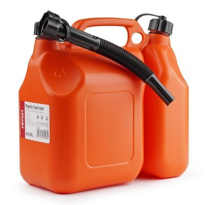 AMiO - Kanister na benzín dvojkomorový plastový 6L + 2,5L