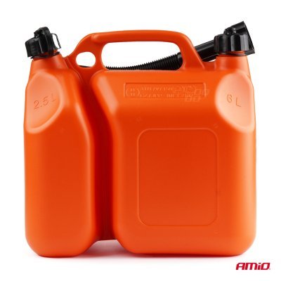 AMiO - Kanister na benzín dvojkomorový plastový 6L + 2,5L