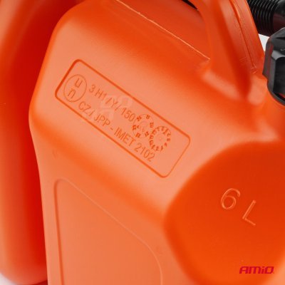 AMiO - Kanister na benzín dvojkomorový plastový 6L + 2,5L