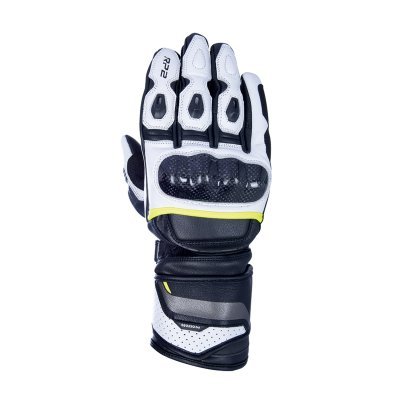 OXFORD - rukavice RP-2 2.0, (čierne/biele/žlté fluo, veľ. S)