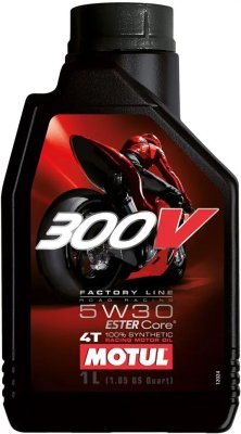 Motul - Motorový olej 300V 4T 5W30, 1L