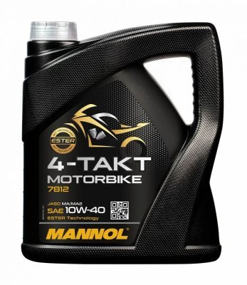 Mannol - motorový olej Motorbike 4T 10W40 4L