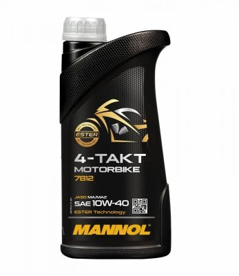 Mannol - motorový olej Motorbike 4T 10W40 1L