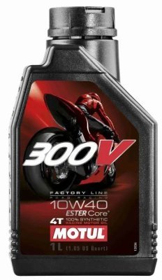 Motul - Motorový olej 300V 4T 10W40, 1L