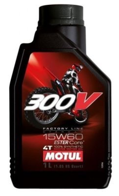 Motul - Motorový olej 300V 4T 15W60, 1L