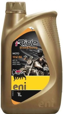 Eni - Motorový olej i-Ride Moto 15W50, 1L