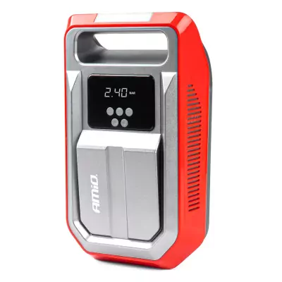 AMiO - Digitálny kompresor do auta s LED 12V ACOMP-18