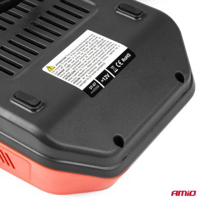 AMiO - Digitálny kompresor do auta s LED 12V ACOMP-18