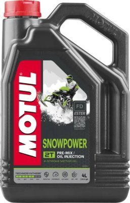 Motul - Motorový olej Snowpower 2T, 4L