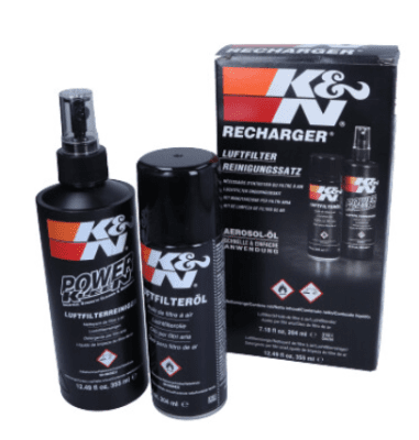 K&N - Čistiaci set- Power Kleen a olej v spreji