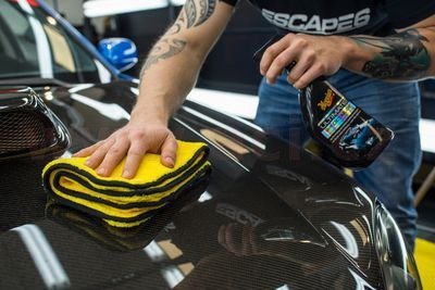 Meguiar's Supreme Finishing Towel - extra hustá mikrovláknová utěrka, 30 cm x 50 cm, 1 050 g/m2