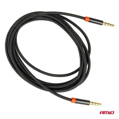 AMiO - AUX kábel jack-jack 3,5mm 200cm