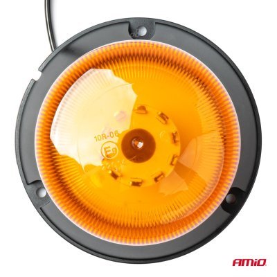 AMiO - Výstražný maják W22m Magnet / 3 skrutky, ECE R10 60LED 12/24V IP66