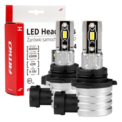 AMiO - LED žiarovky hlavného svietenia HB4 9006 H-mini Series