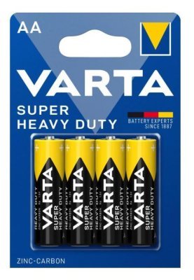 VARTA - Super Heavy Duty AA 1.5V 4ks