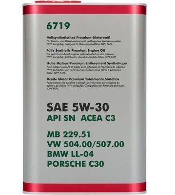 Fanfaro - motorový olej Volkswagen 5W30 5L