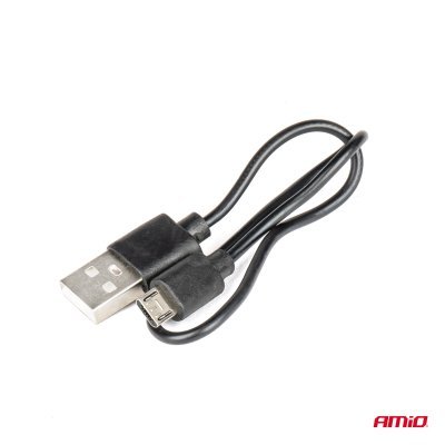 AMiO - LED pracovná baterka 4LED + COB 1200mAh - 03273