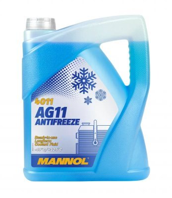 Mannol - Nemrznúca zmes modrá (G11) -40°C 5L