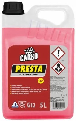 Carso - Chadiaca kvapalina PRESTA (G12) -35°C 5L