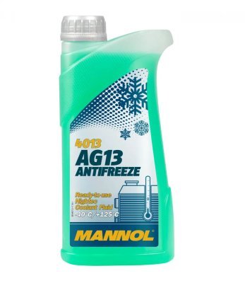 Mannol - Nemrznúca zmes zelena (AG13) -40°C 1L