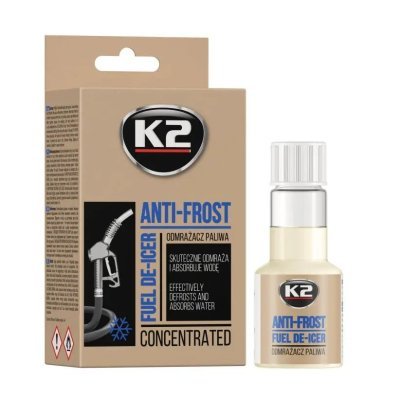K2 - Univerzálny odmrazovač paliva ANTI FROST 50ml