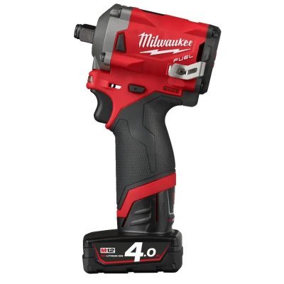 Milwaukee - Uťahovák 12V 1/2" 339Nm s AKU 4Ah