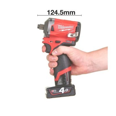 Milwaukee - Uťahovák 12V 1/2" 339Nm s AKU 4Ah