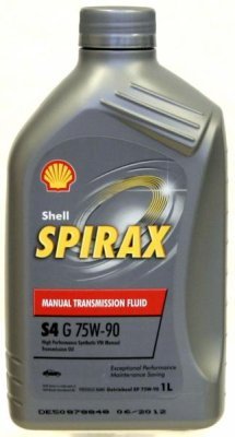Shell - Prevodový olej Spirax S4 G 75W90 1L